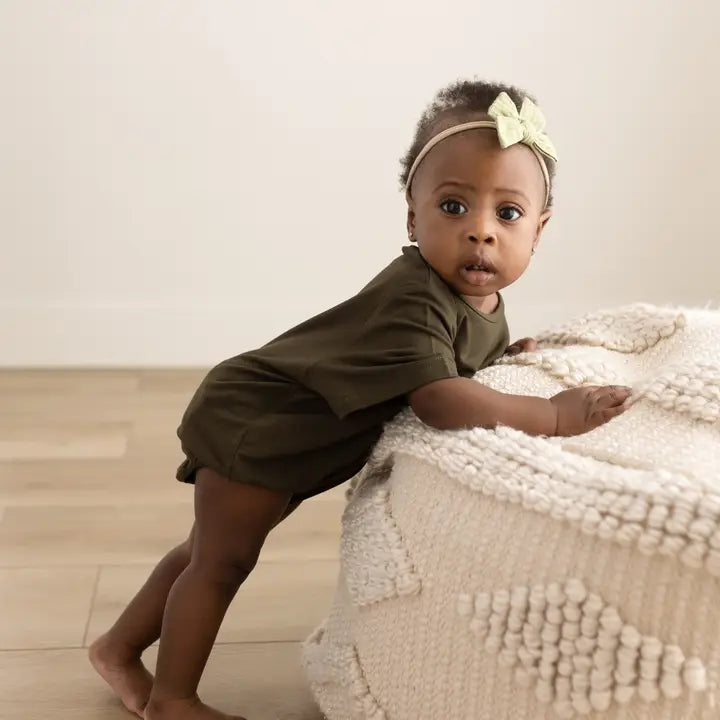 Spring Baby Soft Bubble Romper Bamboo T-Shirt Clothes