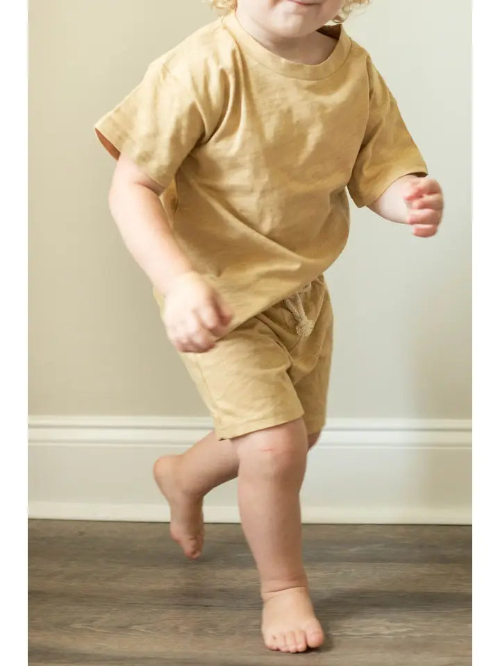 Baby Organic Short Sleeve Kids Lounge Set - Spring 2025